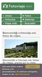Mobile Screenshot of fotoviaje.net