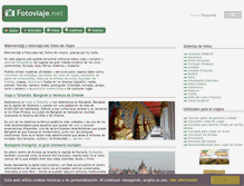 Tablet Screenshot of fotoviaje.net